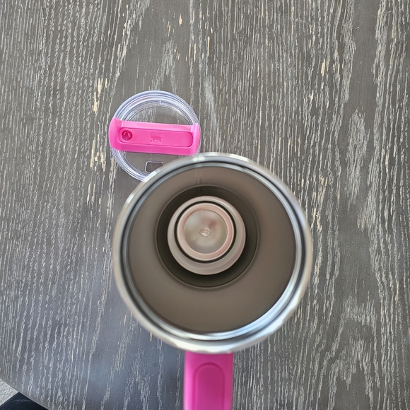 Stanley Pink Tumbler with Handle 40oz - Picture 5 of 7